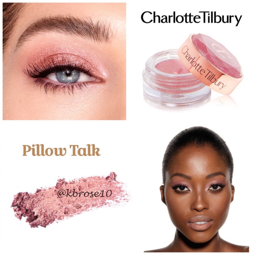 New in Box Charlotte Tilbury Jewel Eyes To Hypnotize Cream Eyeshadow Pillow Talk - Picture 14 of 15